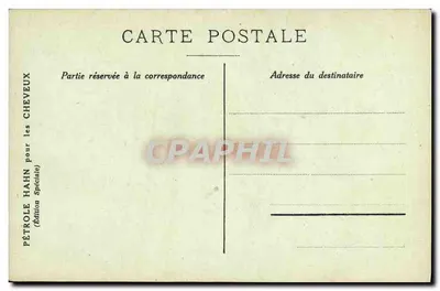 Marseille — La Grande Jetée — Pétrole Hahn, Le Trésor des Cheveux — Rewers