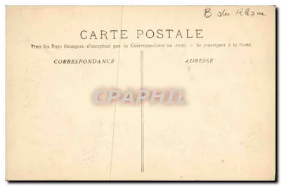 Marseille - A Entrada do Velho Portos & o Transbordeur — editor não identificado, n° de série 3445 — Verso