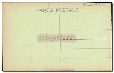 Marsella — La Joliette — Editor no identificado, número de serie no visible — Reverso