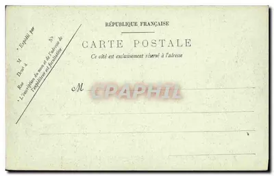 Marseille — Najświętsza Maryja Panny Obronnej i Wąskie Schody — LL. — N° 116 — Rewers