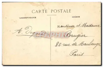 MARSEILLE — Eingang zum Vieux Port und Pont à Transbordeur — EL. — Rückseite