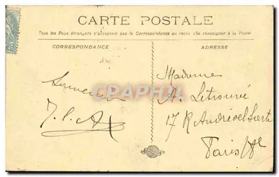 Marsylija — Szkoła Medycyny — Nieznany wydawca, nr 39 — Rewers