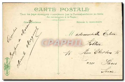 Marseille — O Velho Port e o Transbordeur — editor não visível — Verso