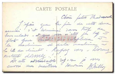 Marseille — Zamek If — Wydawca 'Procti' — Rewers