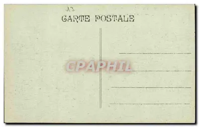 Marseille - Koloniaal Congres 1922 — Palais van Madagascar en Standbeeld van Generaal Gallieni — Achterkant