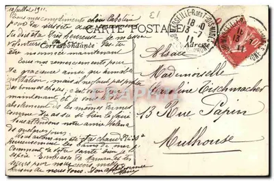 Marselha — Arlésienne — Editor não identificado, n° 70 — Verso