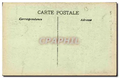 Marsella, Exposición Colonial, 1922 — Palacio de Argelia — Reverso