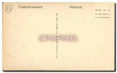 Marseille - La Canebière - LL — Rewers