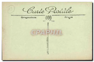Marseille — Plac Castellane — Fontanna Cantini i Aleja Baille — Selecta 903 — Rewers
