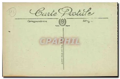 Marseille — Przybycie poczty w burzę — SELECTA n°151 — Rewers