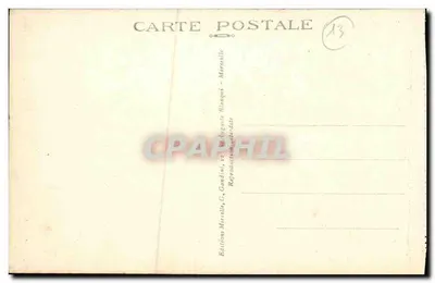 Marseille — Vue générale de Notre-Dame-de-la-Garde — Mireille, n°58 — Rewers