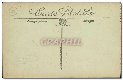 Marselha — A Igreja dos Reformados — Igreja Protestante — Selecta — LL — Verso