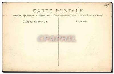 Ferme Soudanaise — Exposition Coloniale — Afrique Occidentale — Éditeur E. Lâcour, Marseille — Verso