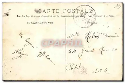 Marseille - Wystawa Kolonialna - Typ Tunezyjski — Fototyp. E. Lacour - Marseille — Rewers