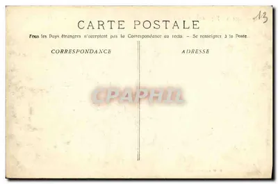 Porta da Anam — Exposição Colonial de Marselha 1906 — H. W. carta oficial — Verso