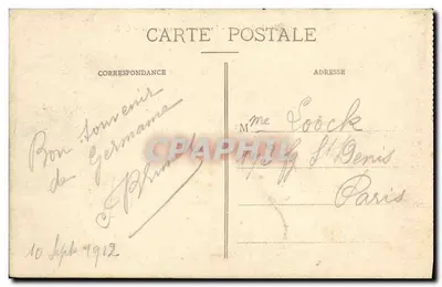 MARSEILLE — Ogólny widok na wyspy — E. L. — nr 61 — Rewers