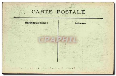 Marselha - Exposição Colonial, 1922 - Palácio da Tunísia — Verso