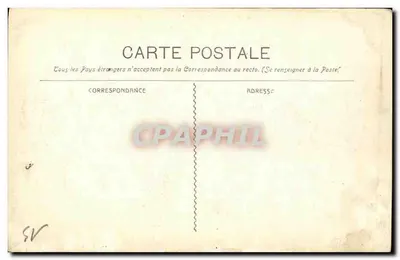 Marseille — Cours Belzunce — tramwaj n°637 — Wydawnictwo Nowe Galerie — Rewers
