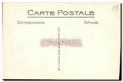 Exposição Colonial de Marselha — A Entrada do Povoado Annamita — LL — Verso