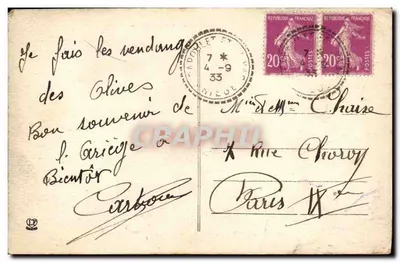 Vicdessos — O ponte sobre o Vicdessos — Fototipia Labouche Frères, Toulouse, n°700 — Verso