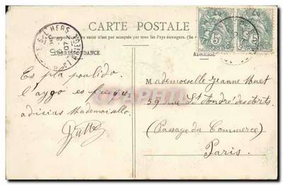 Bélesta — Fonte intermitente « Fontestorbe » — Coleção V. M. — Verso