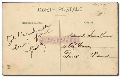 Widok wnętrza Górze Frau — Okolice Fougaux i Bélesta — Phototypie Labouche Frères, Toulouse — Rewers