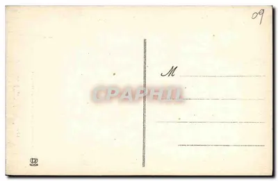 Pyrénées Ariégeoises — Aulus-les-Bains, Le Trou d'Enfer — Phototypie Labouche Frères, Toulouse, n°1375 — Rewers