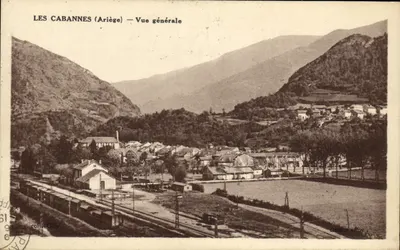 Les Cabannes (Ariège) — Vista geral — coll. Galy