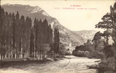 Tarascon — Margens do Ariège — L'Ariège, 1378