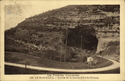 Le Mas-d'Azil — Entrada da Gruta (Lado St-Girons) — Édite-Barbe, n°168