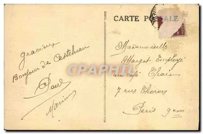 Le Mas-d'Azil — Entrada da Gruta (Lado St-Girons) — Édite-Barbe, n°168 — Verso