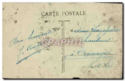 Chalon-sur-Saône — Petit Creusot — Edição P. O. — Verso