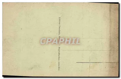 Arras - A Prefeitura — editor Fauchlois, Béthune — Verso