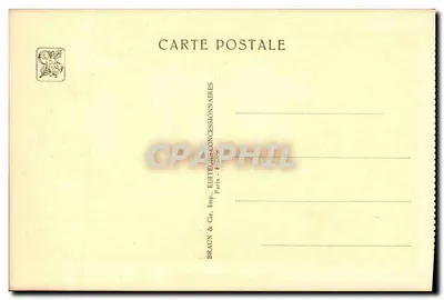 Angkor-Vat — Facha principal — Exposição Colonial Internacional — Paris 1934 — Verso