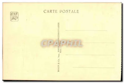 Exposition Coloniale Internationale — Paris 1934 — Grande Avenue des Colonies — Éditeur Braun & Cie, n° 247 — Verso