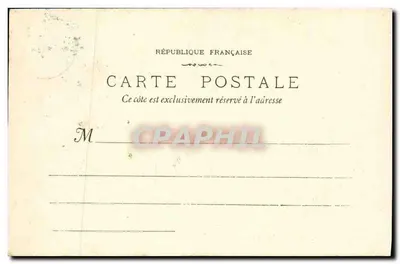 Djibuti - Portador de água — P. Merignac Edit. — Verso