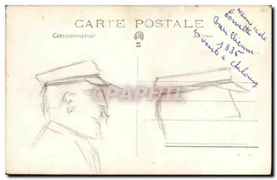 Navio a vela — Editor desconhecido — datada por volta de 1935 — Verso