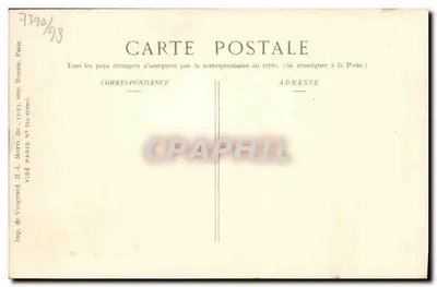 Albânia — Contratorpedeiros se abastecendo — Ed. Pays de France, n° 1442 — Verso