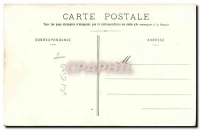 L'ammiraglio Trébouart — Cacciatorpediniere Garde-Côtes — Collezione P. B. Cherbourg — Verso