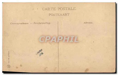 Le Croiseur Anglais "ANTRIM" à Anvers — Juillet 1906. — Éditeur : S.M. ÉDOUARD VII — Verso