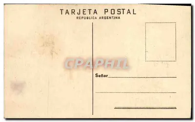 Crucero "La Argentina" — Argentina — Tarjeta Postal República Argentina — Reverso