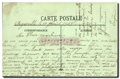 Cherbourg — O "Baliste", Contratorpedeiro — LL. — Verso