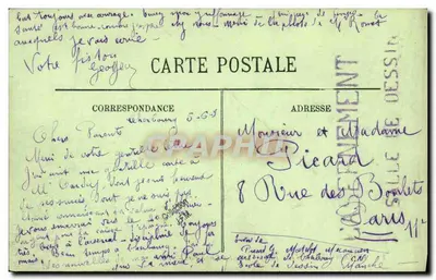 Cherbourg — De "Baliste", Gegen-onten — LL. — Achterkant