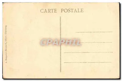 Cherbourg — Torpedowiec "Boulonnais" — Rewers