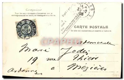 Marinha Francesa — « Le Bouvet » — Edição da Maison Batti, Nonyeaulles, Cherbourg — Verso