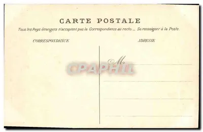 Le Bouvet — Kruiser van de Franse Marine — Uitgave Maison Ratti, Nouvion-aux-Bois, Châlons-sur-Marne — Achterkant