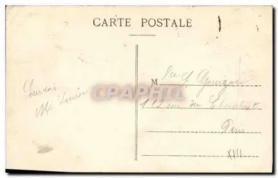 O « Brennus », Navio de Torre — A. Bougault, n° 437 — Verso