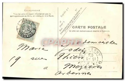 Cherbourg — O Brennus — Edição Maison Ratti, Novidades, Cherbourg — Verso
