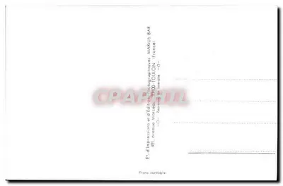 O Brestois — Escorteur-rapide F762 — Marius Bar, Toulon — Verso