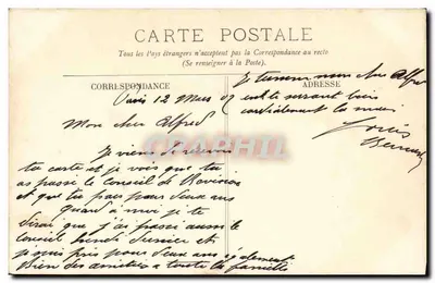 Marinha de guerra — Le Bruix (cruzador blindado) — LL. — Editor LL, n° 127 — Verso